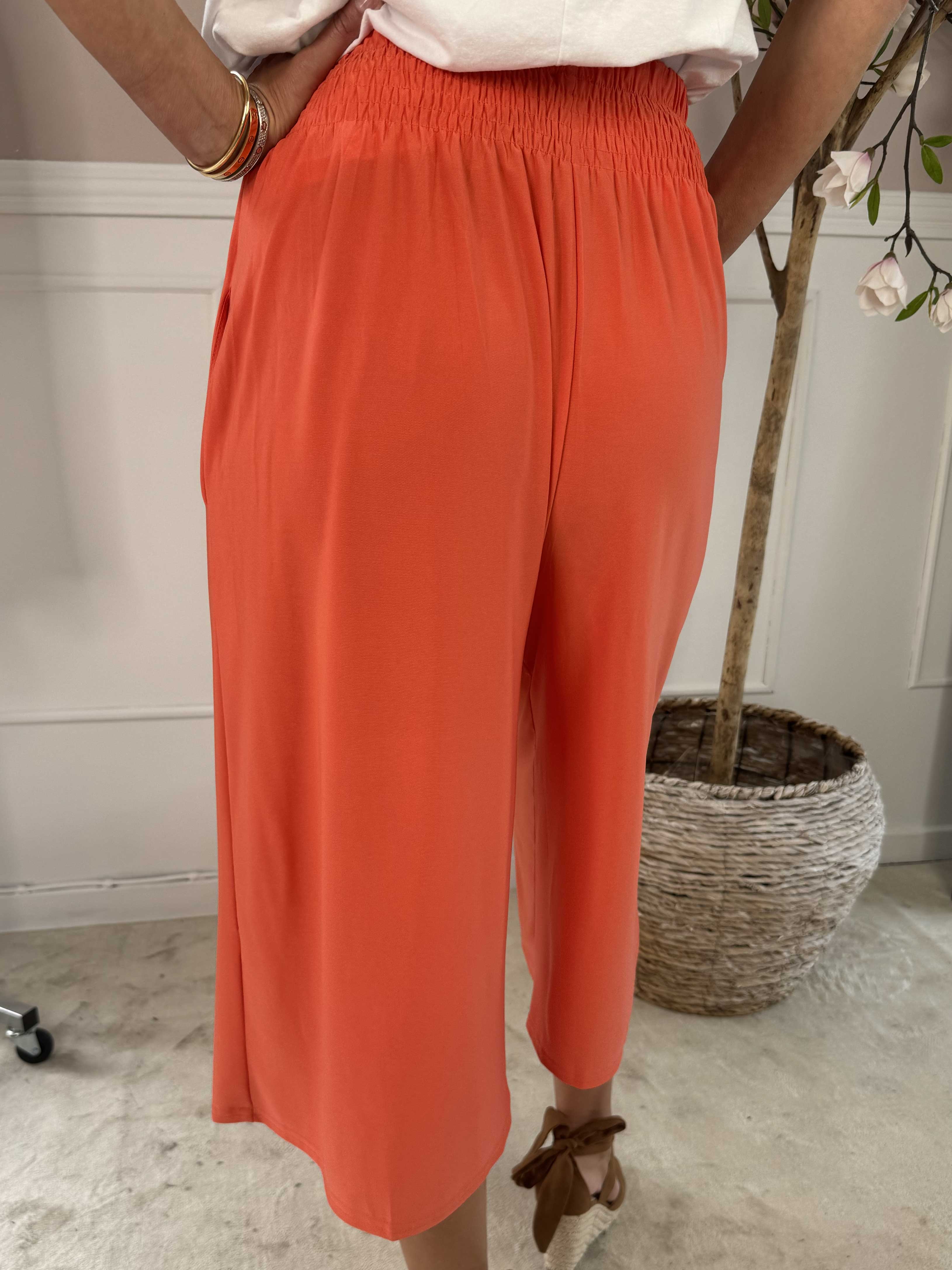 Pams Plain Knickers - Knickers i elastiskt tyg med resårkant